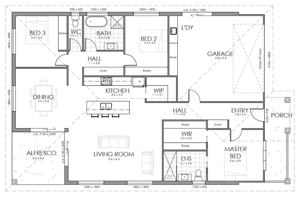 25 Magnolia Floorplan